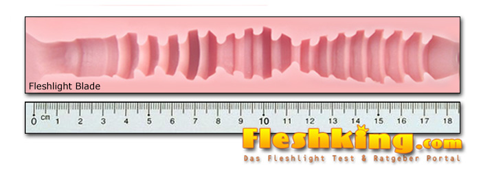 Fleshlight Blade Kanal Länge