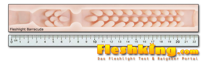 Fleshlight Barracuda Kanal Länge