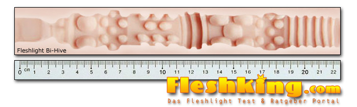 Fleshlight Bi-Hive Kanal Länge