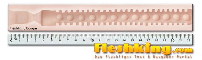 Fleshlight Cougar Kanal Länge