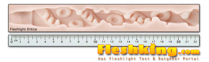 Fleshlight Entice Kanal Länge
