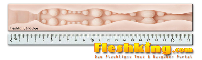 Fleshlight Indulge Kanal Länge