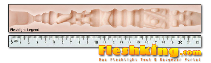 Fleshlight Legend Kanal Länge