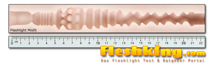 Fleshlight Misfit Kanal Länge