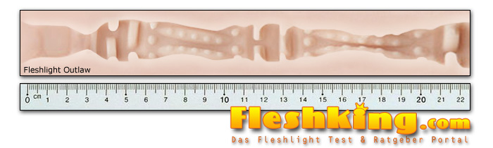 Fleshlight Outlaw Kanal Länge