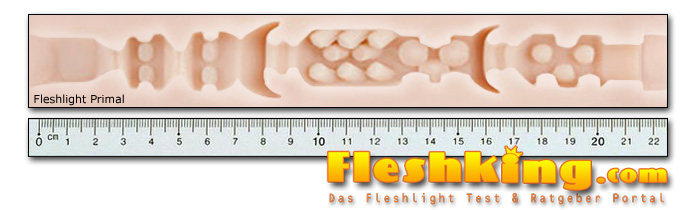 Fleshlight Primal Kanal Länge