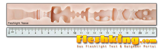 Fleshlight Tease Kanal Länge