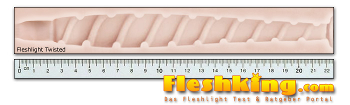 Fleshlight Twisted Kanal Länge