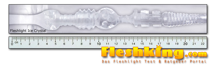 Fleshlight Ice Crystal Kanal Länge
