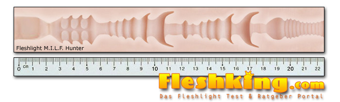 Fleshlight M.I.L.F. Hunter Kanal Länge