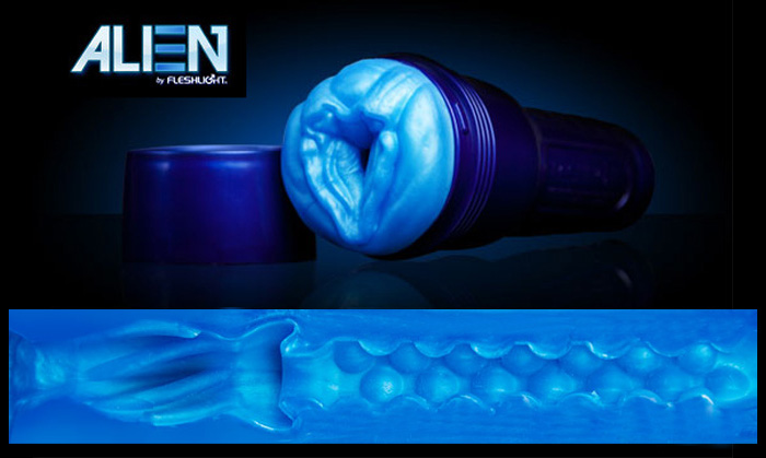 Alien Fleshlight mit neuem Innenkanal