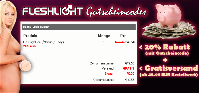 Fleshlight Rabattcode