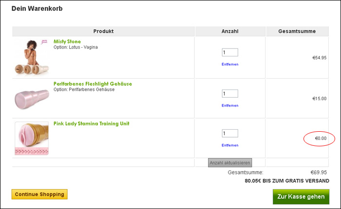 Fleshlight Stamina Training Unit kostenlos