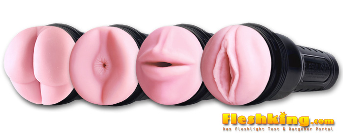 Fleshlight Pink Lady, Mouth, Butt und Cheeks