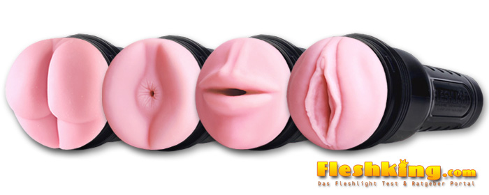 Fleshlight Pink Lady, Mouth, Butt und Cheeks