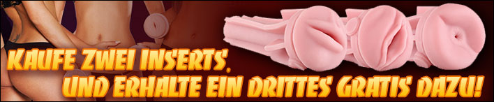 Rabatt-Angebot: Fleshlight Insert gratis